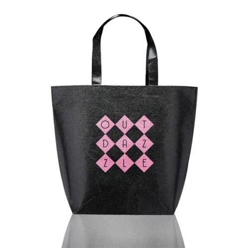 New Castle Non-woven Metallic Tote Bags
