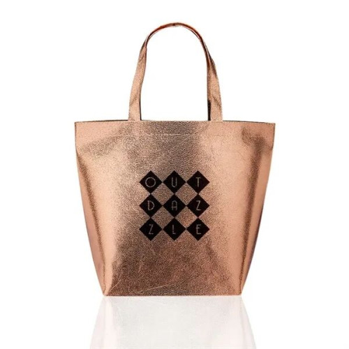 New Castle Non-woven Metallic Tote Bags