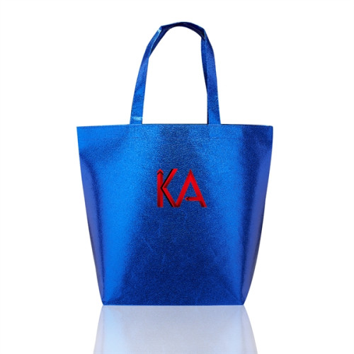 New Castle Non-woven Metallic Tote Bags