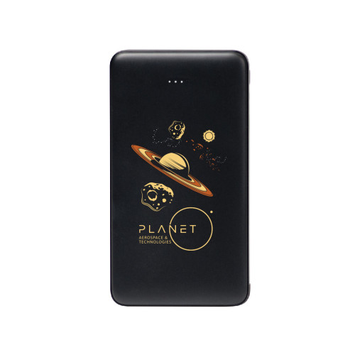 10,000 mAh Power Bank With Integrated Cables