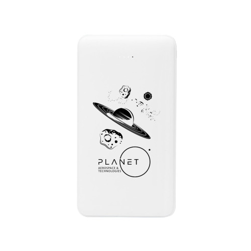 10,000 mAh Power Bank With Integrated Cables