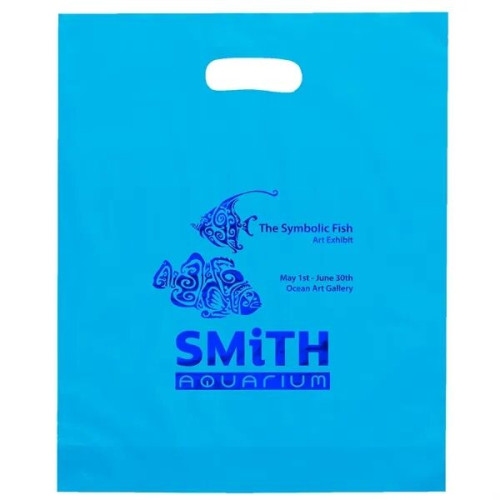 Orchid™- Frosted Die Cut Bag - Foil Print