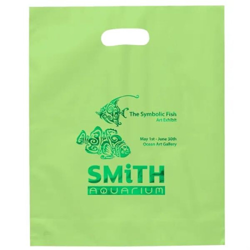 Orchid™- Frosted Die Cut Bag - Foil Print