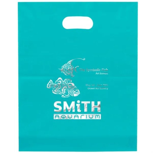Orchid™- Frosted Die Cut Bag - Foil Print