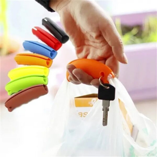 Silicone Handle Carrier for Grocery Shopping Bag