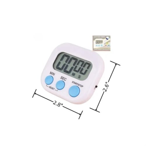 Count Down Timer With Stand & Magnet Back