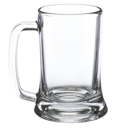 9.75 oz. Brussels Glass Beer Mugs