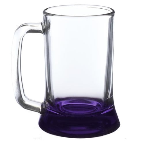 9.75 oz. Brussels Glass Beer Mugs
