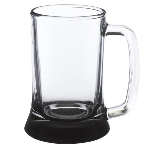 9.75 oz. Brussels Glass Beer Mugs