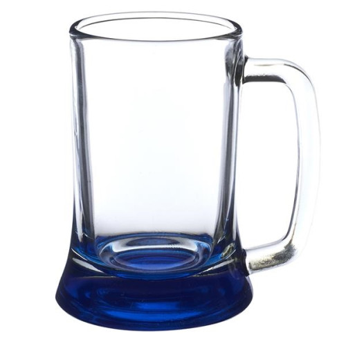 9.75 oz. Brussels Glass Beer Mugs