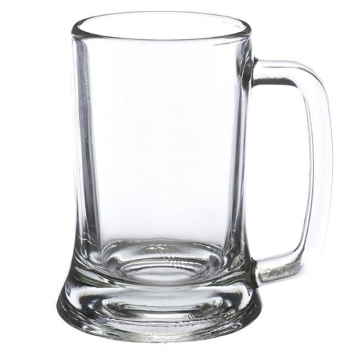 9.75 oz. Brussels Glass Beer Mugs