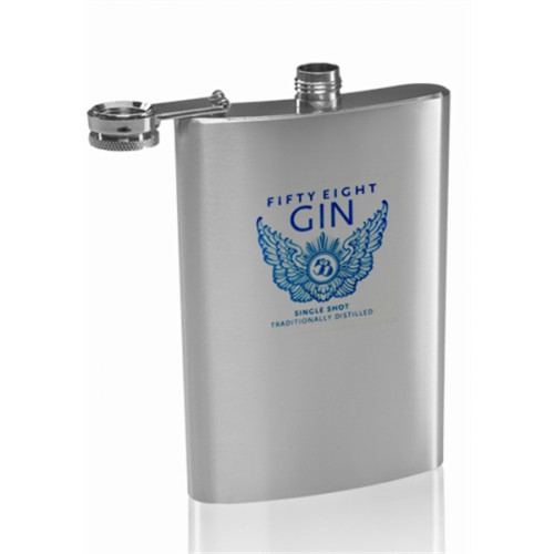 9 oz. Homer Stainless Steel Hip Flask