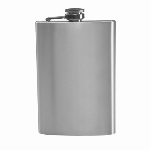 9 oz. Homer Stainless Steel Hip Flask