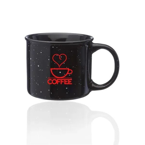 13 oz. Ceramic Campfire Coffee Mugs
