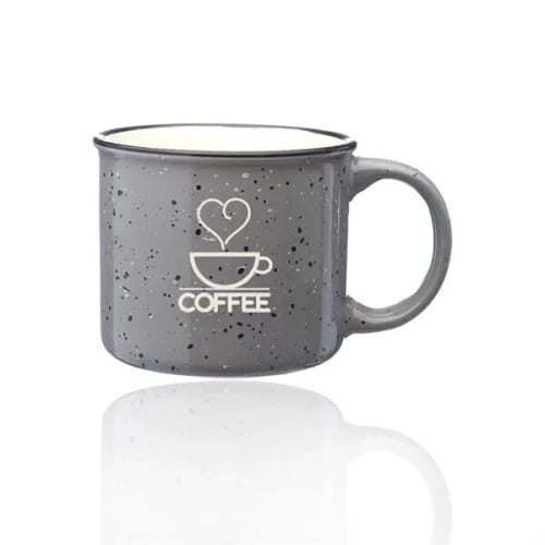 13 oz. Ceramic Campfire Coffee Mugs