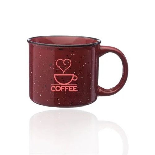 13 oz. Ceramic Campfire Coffee Mugs