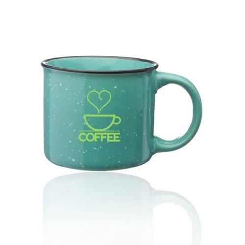 13 oz. Ceramic Campfire Coffee Mugs