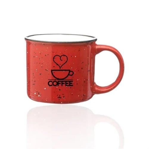 13 oz. Ceramic Campfire Coffee Mugs