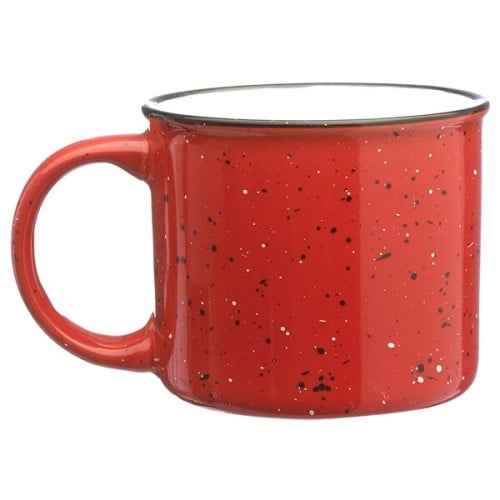 13 oz. Ceramic Campfire Coffee Mugs