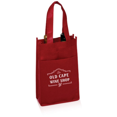 Non-Woven Vineyard Two Bottle Wine Bags