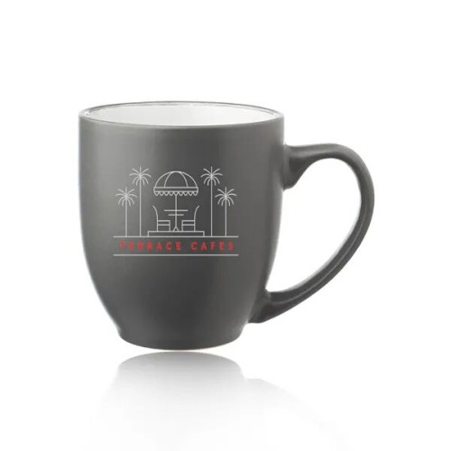 16 oz. Pop Out Bistro Two Tone Coffee Mug