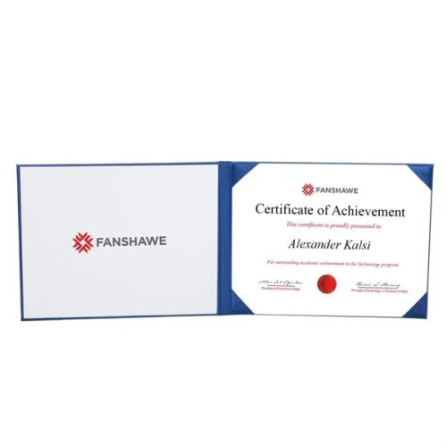 Leicester Certificate Holder