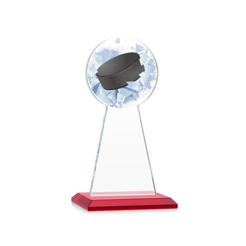 Edenwood Hockey VividPrint/Etch Award - Red