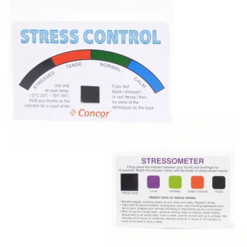 PVC Stress Test Card