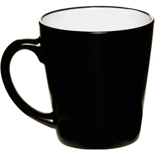 12 oz. Two-Tone Latte Custom Mug