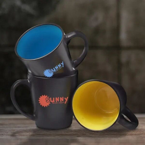 12 oz. Two-Tone Latte Custom Mug