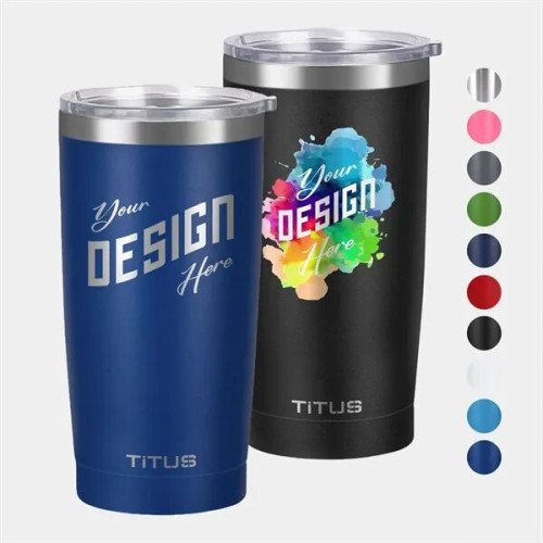 TiTUS® 20 oz Double Wall Stainless Insulated Tumbler