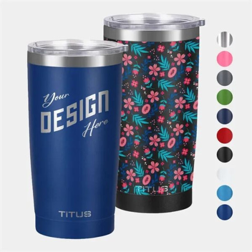 TiTUS® 20 oz Double Wall Stainless Insulated Tumbler