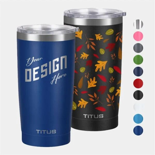 TiTUS® 20 oz Double Wall Stainless Insulated Tumbler