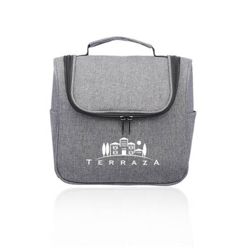 Road Trip Heathered Toiletry Bag