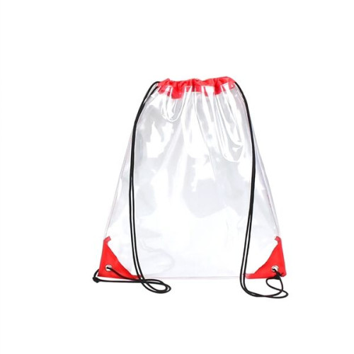 PVC Clear Drawstring Bag