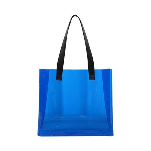PVC Transparent Plastic Tote Bag