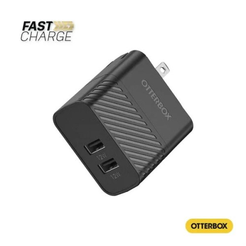 OtterBox® USB-A Dual Port Wall Charger