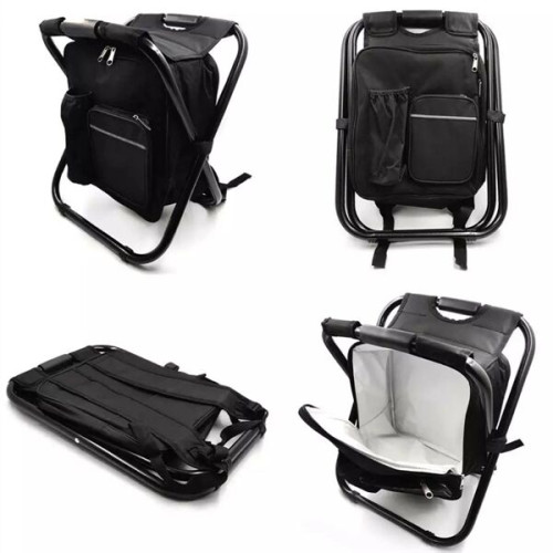 2-in-1 Fishing Cooler Backpack and Chair