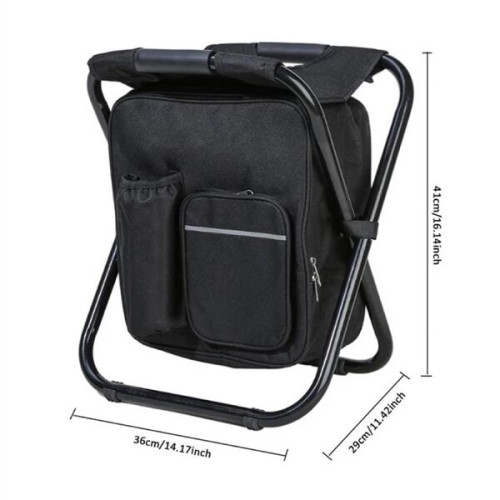 2-in-1 Fishing Cooler Backpack and Chair