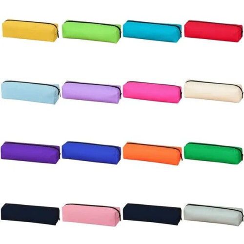 600D Waterproof Pencil Bag W/Zipper