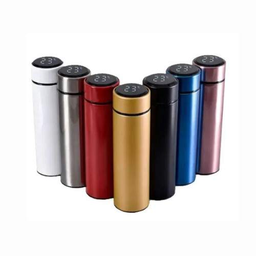 Temperature Display Vacuum Insulated Water Bottle