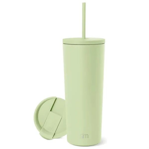 24 oz Simple Modern® Stainless Steel Insulated Straw Tumbler