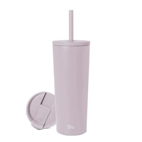 24 oz Simple Modern® Stainless Steel Insulated Straw Tumbler