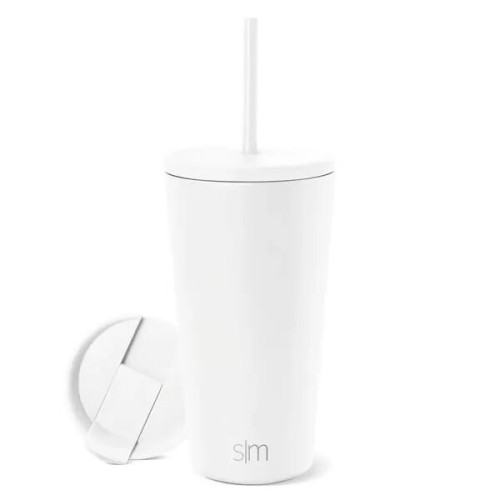 16 oz Simple Modern® Stainless Steel Insulated Straw Tumbler