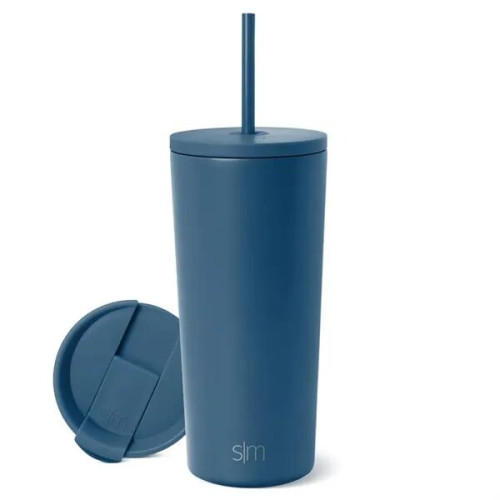 16 oz Simple Modern® Stainless Steel Insulated Straw Tumbler
