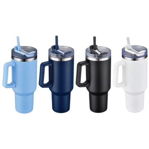 Beluga 40 oz. Vacuum Insulated Tumbler Mug w/ Handle