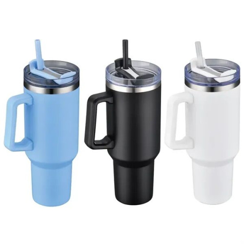 Beluga 40 oz. Vacuum Insulated Tumbler Mug w/ Handle