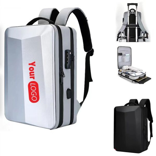Custom Hardshell High-Capacity Business Laptop Backpack