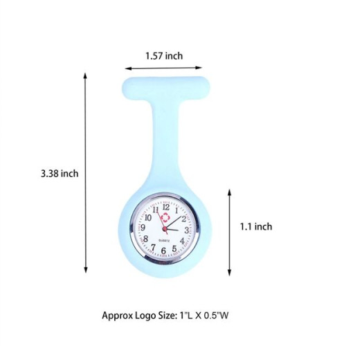 Portable Silicone Fob Nurse Quartz Watches 