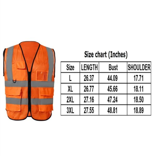 Mesh Safety Vest WIth Hig Visibility Band